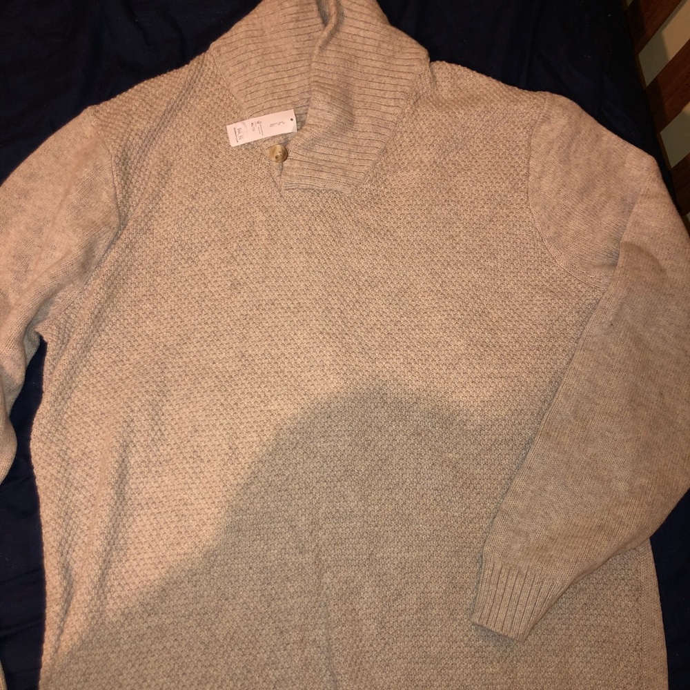 Old Navy Knitted Tan Sweater